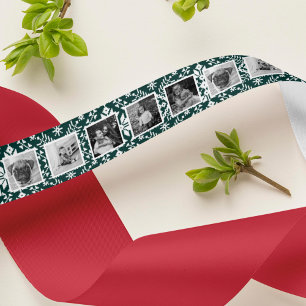 Ruban En Satin Green & White Nordic Sweater Photo Motif