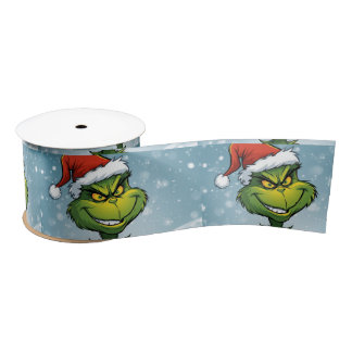 Ruban En Satin Grinch Christmas
