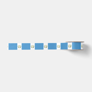 Ruban En Satin Guatemala flag 