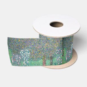Ruban En Satin Gustav Klimt - Roseraies sous les Arbres