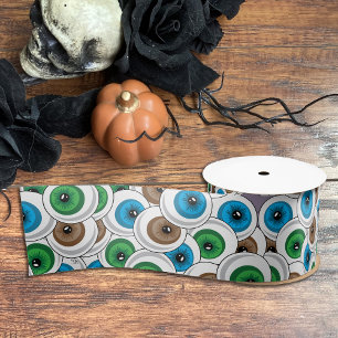 Ruban En Satin Halloween   Cartoon Eyeballs Ribbon