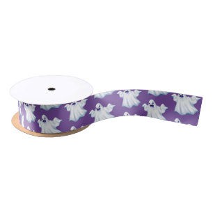 Ruban En Satin Halloween Satin Ribbon Ghost