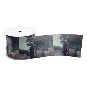 Ruban En Satin Henri Rousseau - Le Charmeur Des Serpents