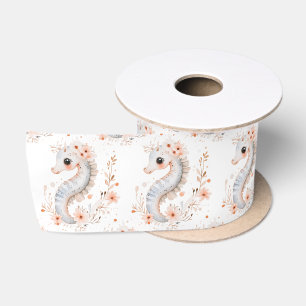 Ruban En Satin Hippocampe mignon