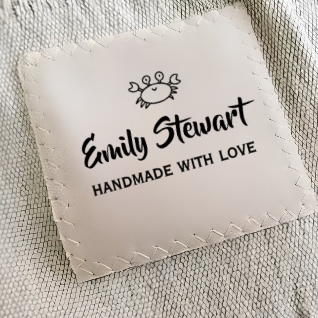 Ruban En Satin Icône personnalisée Script fait main avec amour  (Créateur téléchargé)