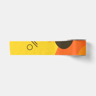 Ruban En Satin Illustration de Memphis urbaine, moderne et tendan
