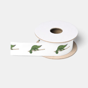 Ruban En Satin Illustration du caméléon de Jackson