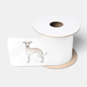 Ruban En Satin Illustrations de chien de bande dessinée Greyhound