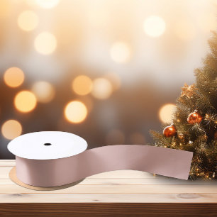 Ruban En Satin Intemporel - Ruban rose Peach Satin