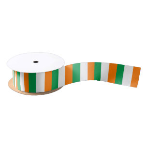 Ruban En Satin Irish Flag & Irlande Voyage, vacances/sports