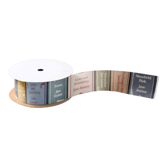 Ruban En Satin Jane Austen's Books (Bobine)