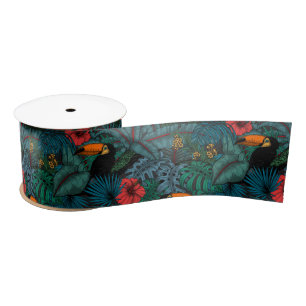 Ruban En Satin Jardin toucan