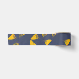 Ruban En Satin Jaune, cool, unique, triangles tendance