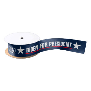 Ruban En Satin Joe Biden pour le président démocrate aux élect