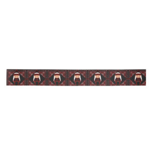 Ruban En Satin jolie fille palestinienne Broderie rouge tatreez