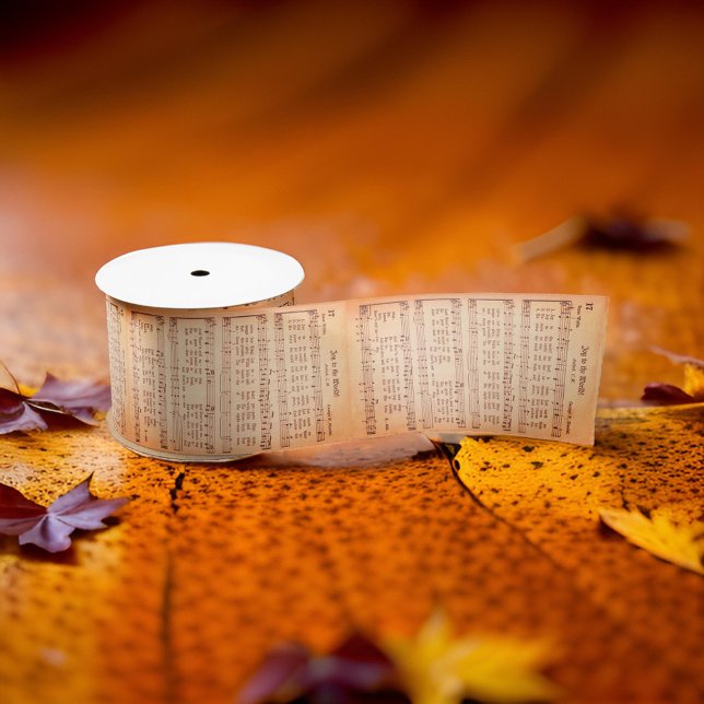 Ruban En Satin "Joy To The World" Musique Noël Satin Ruban (Créateur téléchargé)