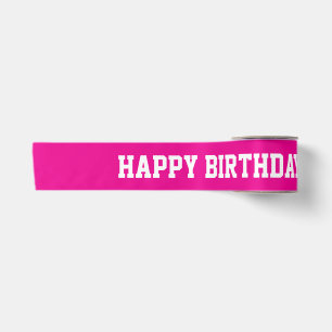 Ruban En Satin Joyeux Anniversaire