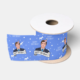 Ruban En Satin Joyeux Anniversaire du Maire PB