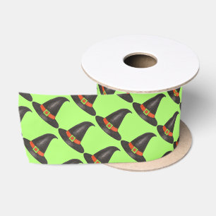 Ruban En Satin Joyeux Costume de sorcière Halloween Casquette Gre