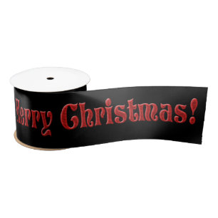 Ruban En Satin Joyeux Noël