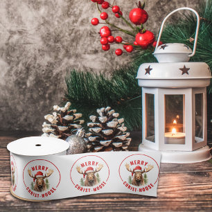 Ruban En Satin Joyeux orignal de Noël