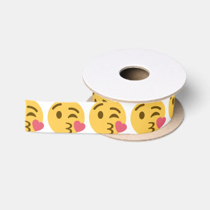 Ruban En Satin Kiss Emoji