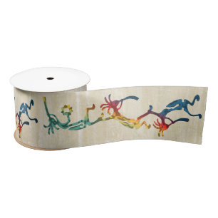Ruban En Satin KOKOPELLI musicien acrobates + vos idées