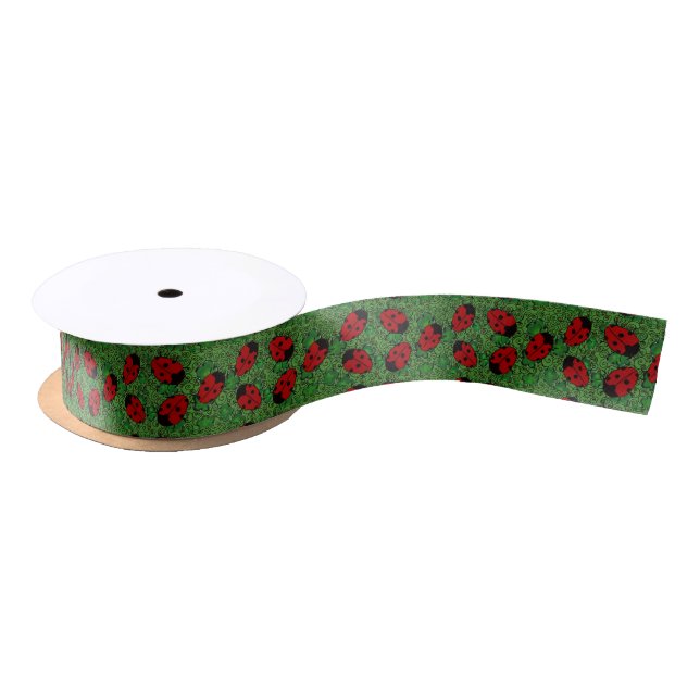 Ruban En Satin Ladybug (Bobine)