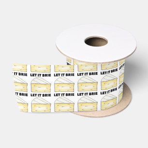 Ruban En Satin Laisser Brie (Be) Fromage Wedge Cuisine alimentair