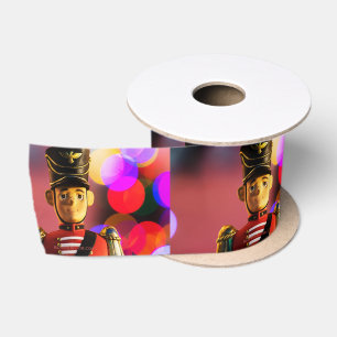 Ruban En Satin L'ami soldat jouet classique de Noël de SlipperyJo