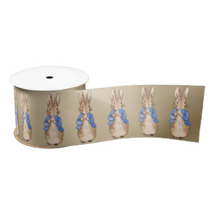 Ruban En Satin Lapin classique en veste bleue