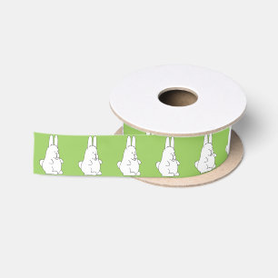 Ruban En Satin Lapin de Pâques