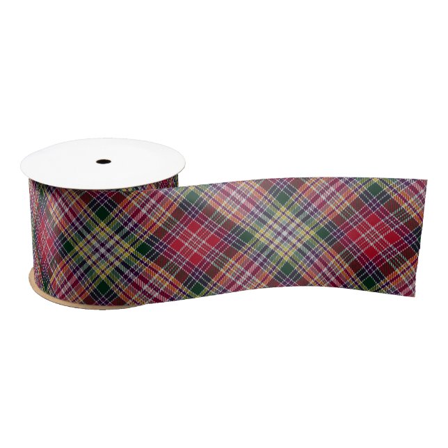 Ruban En Satin Lasting Tartan (Bobine)