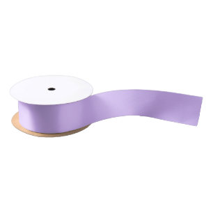 Ruban En Satin Lave violette couleur solide