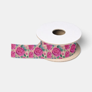 Ruban En Satin Le Sauveur Des Roses - Doux Et Sereine