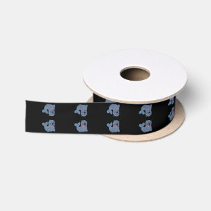 Ruban En Satin Le Sceau De Tissu Chez Zazzle Mascot Caractère Log