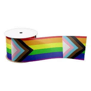 Ruban En Satin LGBTQ+ Pride