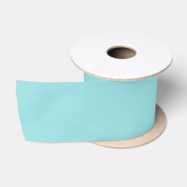 Ruban En Satin Limpet Coque Bleu Printemps vert saison couleur so (Bobine)