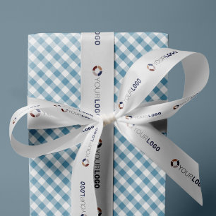 Ruban En Satin Logo de l'entreprise personnalisée cadeaux d'affa