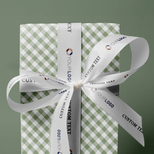 Ruban En Satin Logo de l'entreprise personnalisée cadeaux d'affa
