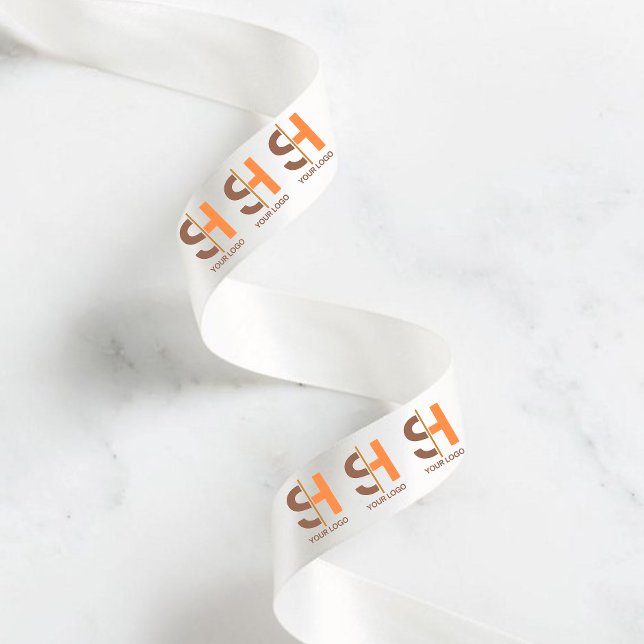 Ruban En Satin Logo de l'entreprise personnalisée cadeaux d'affai (Créateur téléchargé)