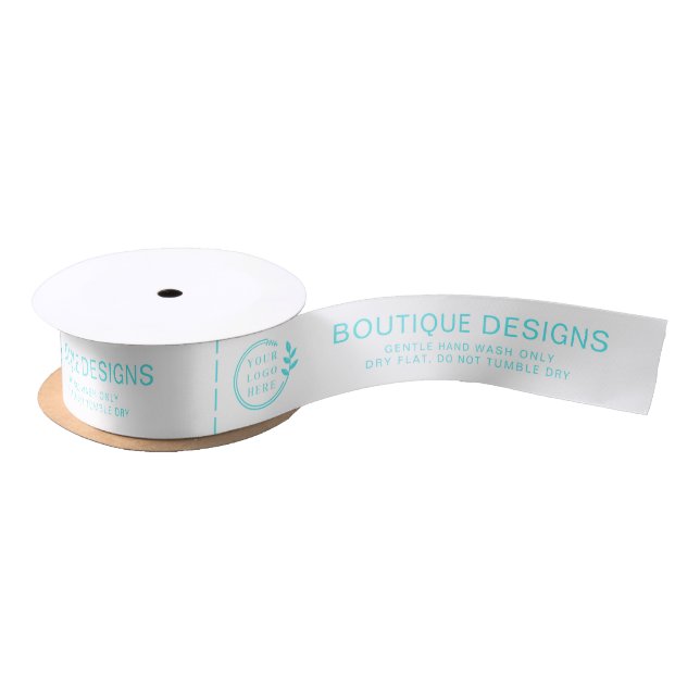 Ruban En Satin Logo d'entreprise moderne - Site Web - Balises de  (Bobine)