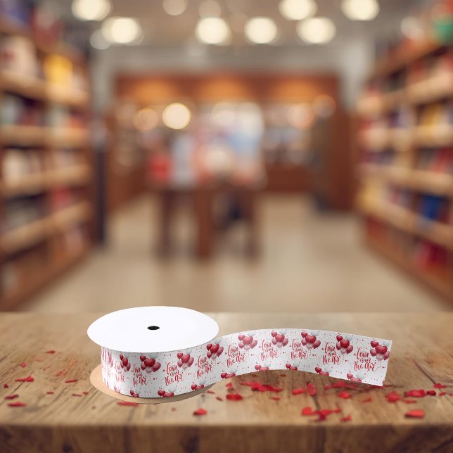 Ruban En Satin Love Is In The Air Ribbon (Créateur téléchargé)