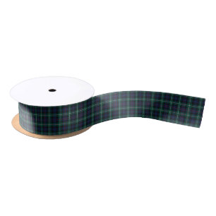 Ruban En Satin MacKenzie Scottish Tartan Plaid