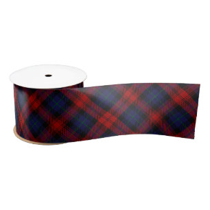 Ruban En Satin MacLachlan Tartan