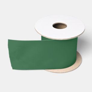 Ruban En Satin Mage Vert Uni