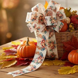 Ruban En Satin Magnifique bouquet bohème d'automne