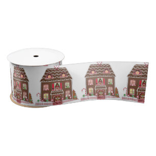 Ruban En Satin Maison de pain d'épices