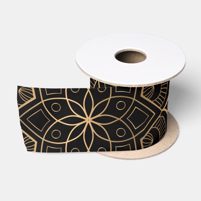 Ruban En Satin Mandala Luxe 3 (Bobine)