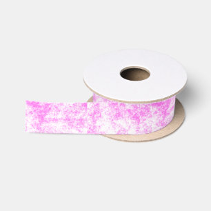 Ruban En Satin Marbre rose